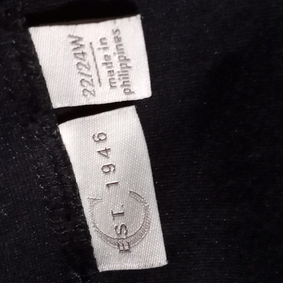 Black unlined SKIRT - Picture 4 of 4